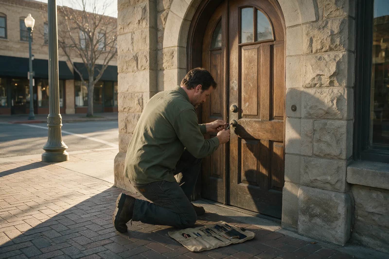 Business Lockout in Santa Rosa by Vintage Lock & Key