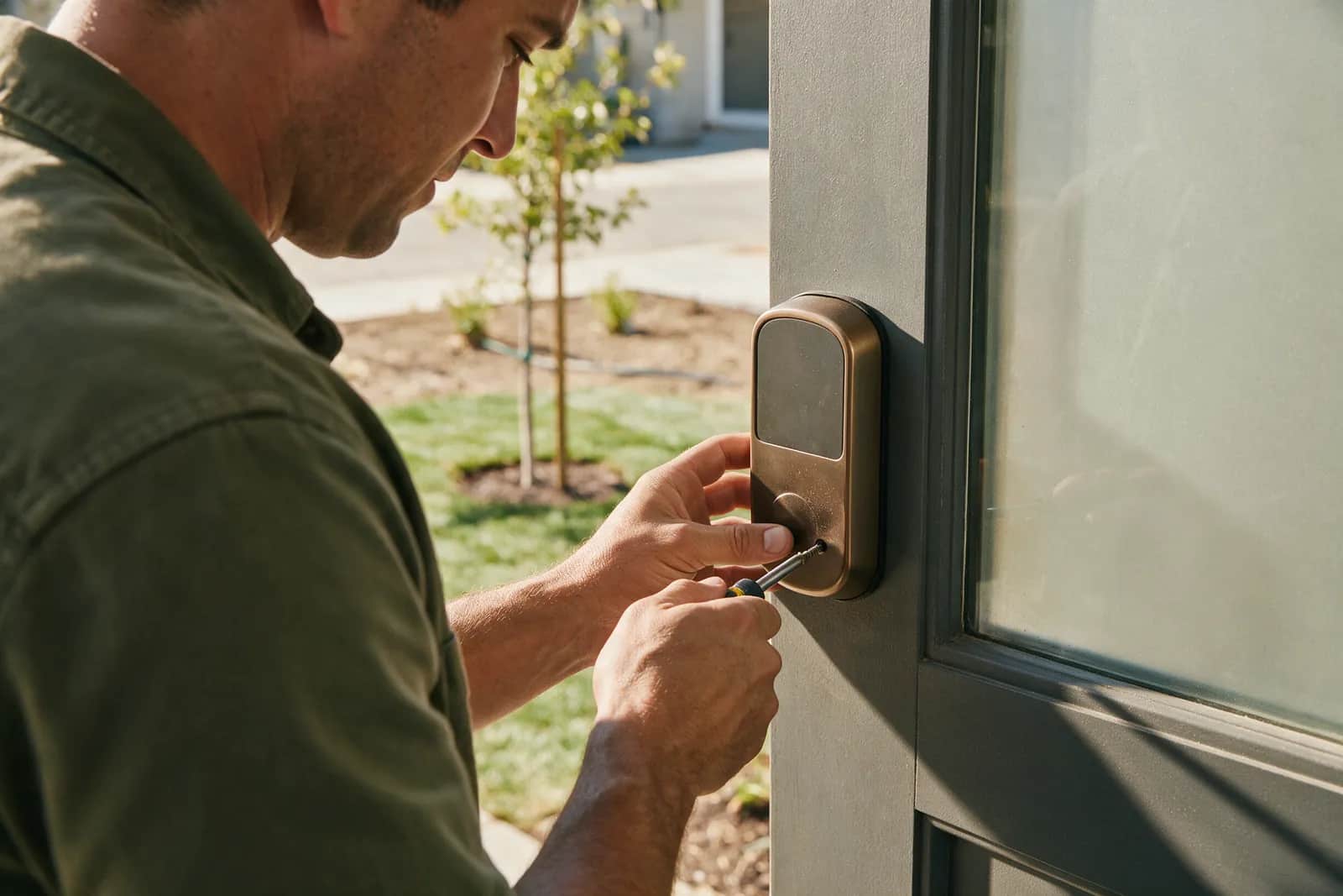 Smart Lock Installation in Santa Rosa by Vintage Lock & Key