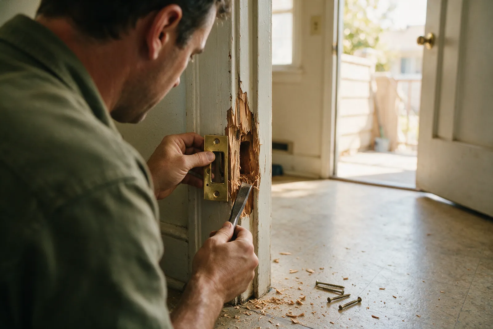 Post Break-In Lock Repair in Santa Rosa by Vintage Lock & Key