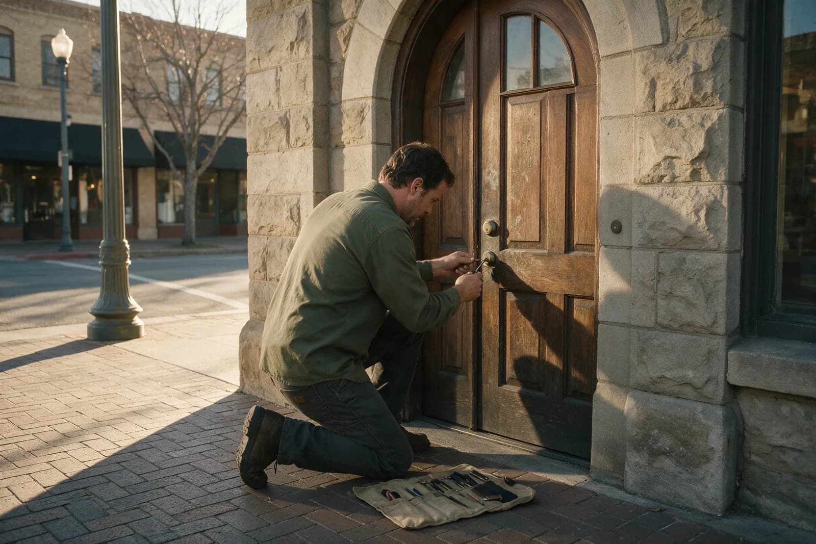 Business Lockout in Santa Rosa by Vintage Lock & Key